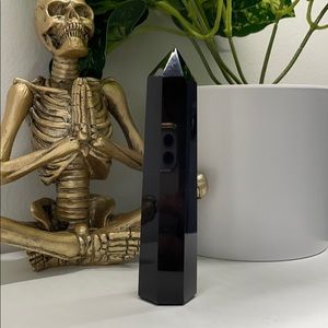 Black Obsidian point